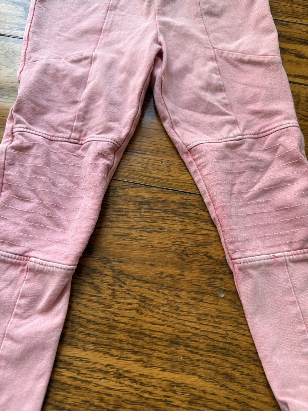 Girls' Pink Moto Leggings - Tucker Tate